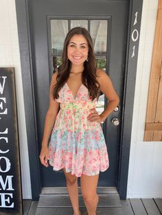 This dress is giving us all the summer vibes! We’re thinming brunch, birthday, sorority recruitment and so much more! Use code PINTEREST10 for 10% off! Sorority Recruitment, Summer Dress Outfits, Tier Skirt, Tiered Skirt, Cami Top, Back Strap, Cami Tops, Sorority