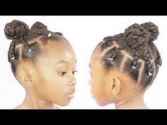 Pigtails With Braids, Teenage Hairstyles, Hairstyles Bun