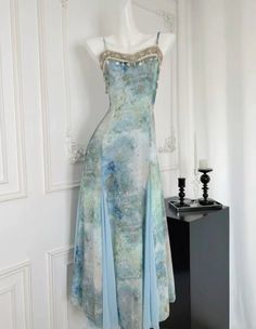 Formal Concert Outfit, One Shoulder Prom Dress, Prom Dress Inspiration, Sequin Prom Dresses, Prom Dresses Vintage, Pretty Prom Dresses, Green Prom Dress, Satin Prom Dress, Pink Prom Dresses