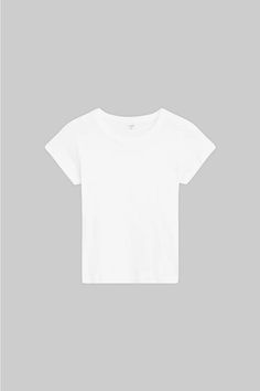 Laura Slim Fit Tee – LESET Classic Stretch T-shirt For Everyday, Classic Everyday Stretch T-shirt, Classic Relaxed Fit Short Sleeve Top For Everyday, Classic Short Sleeve Top With Relaxed Fit For Everyday, Basic Stretch Organic Cotton T-shirt, Essential Short Sleeve Cotton Tops, Essential Cotton Short Sleeve Tops, Classic Organic Cotton T-shirt For Summer, Classic Organic Cotton Summer T-shirt