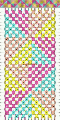 an image of a colorful pattern with numbers on it