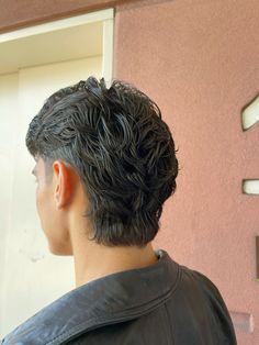 I got a Men’s Perm at Theodora Hair Salon Wave Perm Short Hair Men, Lose Perm Men, Soft Perm Men, Loose Perm Men, Perm Men, Wave Perm Short Hair, Mullet Ideas, Loose Curl Perm, Men Perm