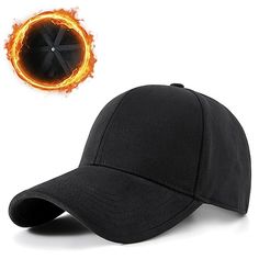 Season:Fall / Winter; Gender:Men's; Style:Casual,Fashion; Hats Category:Baseball Cap,Sun Hat,Trucker Hat; Occasion:Street,Daily; Material:Polyester; Function:Windproof,Thermal Warm,Fleece Lining,Adjustable; Pattern:Solid Color; Front page:FF; Listing Date:09/27/2024; Head Circumference:56-58 Casual Windproof Visor Hat, Black Baseball Cap For Winter Sports, Black Winter Sports Baseball Cap, Winter Sports Black Baseball Cap, Black Winter Visor Baseball Cap, Solid Windproof Hats With Curved Brim, Solid Color Windproof Hat With Curved Brim, Casual Solid Brimmed Baseball Cap, Winter Outdoor Snapback Baseball Cap