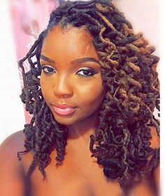 Locs With Two Strand Twist, Loc Styles Women, Long Loc Styles, Hair Locs, Loc Inspiration, Beautiful Black Hair