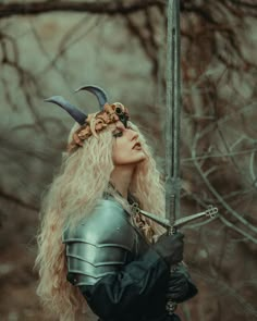 Photos by @picturesorcery! Wig: @wigisfashion Sword: @battling.blades Headpieces & jewelry: @labottegadipan Knight Woman, Portrait Studies, Viking Medieval, Outfits Female, Human Reference, Portrait Photos, Character Building, Alter Ego, Sweet Sixteen