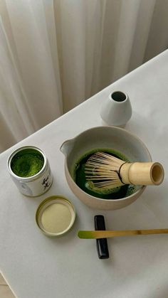 Green Palette Aesthetic, Green Matcha Aesthetic, Matcha Tea Aesthetic, Matcha Corner, Matcha Ceremonial, Eco Minimalist