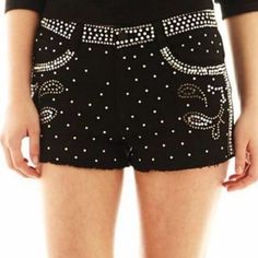 Designed By Mary-Kate And Ashley Olsen 99% Cotton, 1% Spandex Bin 2 Frayed Shorts, Black High Waisted Shorts, Coachella Fashion, Ashley Olsen, Black High Waist, Mary Kate, Black Shorts, Festival Fashion, High Waisted Shorts