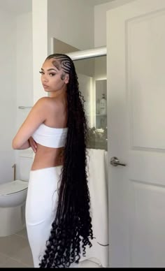 Summer 2024 Hairstyles For Black Women, Jessikatheprankster Braids, Jessikatheprankster Hairstyles, Cruise Hairstyles For Black Women, Vacation Hairstyles For Black Women, Beach Hairstyles For Black Women, Feed In Braids Hairstyles