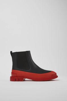 Camper Modern Chelsea Boots With Textured Sole, Modern Black Chelsea Boots With Vibram Sole, Modern Black Chelsea Boots With Textured Sole, Camper Shoes, Boys Boots, Shoes Heels Wedges, Heels & Wedges, Boot Accessories, School Shoes