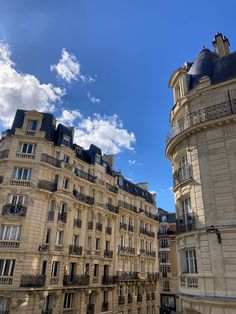 an old building with many balconies and windows