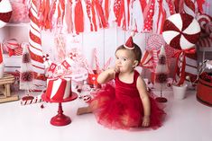 Brighten up your party with this gorgeous cake bunting! Perfect for holiday birthdays! Topper is made with premium materials and will provide just the right amount of sparkle to your party. The red and white striped straws measure 7.5" in height. We can customize our toppers so if you would like a different color scheme, we can accommodate you. Send us a convo and we are happy to set up a custom order for you or leave us your color choices in the notes to seller box at checkout. Names and differ Pink Christmas First Birthday, First Birthday Cake Christmas, Christmas One Year Old Birthday, Christmas Half Birthday, Christmas Smash Cake 1st Birthdays, First Birthday Christmas Theme, Christmas Birthday Party 1st