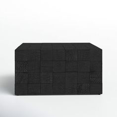 a black block with squares on it