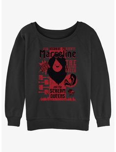 Adventure Time Marceline, Slouchy Sweatshirt, The Scream, Her Universe, Scream Queens, Adventure Time, Scream, Pop Culture, Universe