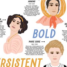 the different types of women's hairs and their names in each language, including bold colors