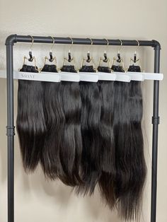 SAVANT Raw Indian Hair is sourced ethically and directly from Sacred Southern Indian Temples. These extensions will give you the lustrous look you've been looking for! The hair flows effortlessly with the flexibility to be dyed or curled. Our Machine Sewn Weft Extensions are the highest quality, 100% Raw Indian Hair where the possibilities are endless. Wefts provide a quick and natural way to get the fullness and length you are looking for. Since this is raw indian hair, the hair is in its pures Weft Extensions, Raw Indian Hair, Small Business Inspiration, Hair Flow, Mega Hair, Heat Protectant, Indian Temple, Hair Vendor, Indian Hair