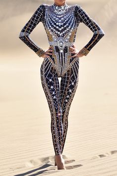 Dominique luxury rhinestone jumpsuit Introducing our classic luxury Dominique Rhinestone Jumpsuit - Your Ultimate Showstopper for Rave Parties, Festivals, Performances, wedding parties, as a Halloween Costume and a lot more. Are you prepared to shine and captivate the spotlight at your upcoming event? Look no further t Dancing Stage, Unique Bodysuit, Rhinestone Jumpsuit, Festival Mode, Bodycon Bodysuit, Women Jumpsuit, Wedding Jumpsuit, Stage Costume, Ankle Length Pants