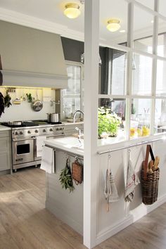 the kitchen is clean and ready for us to use as an appliance in the home