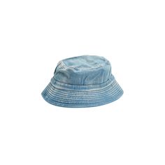 Denim never goes out of style! This retro inspired bucket hat is packable and durable. Made from 100 % cotton, take this with you everywhere. 12." Dia. Washed Cotton Bucket Hat For Beach, Beach Cotton Bucket Hat Washed, Beach Bucket Hat In Washed Cotton, Summer Washed Cotton Bucket Hat, Summer Cotton Washed Bucket Hat, Adjustable Washed Bucket Hat, Summer Cotton Bucket Hat, Washed, Blue Cotton Bucket Hat For Outdoor, Washed Cotton Bucket Hat