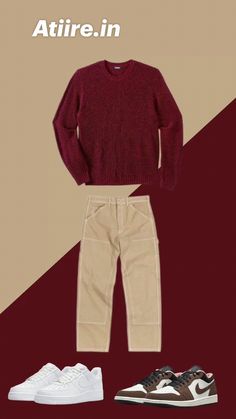 Fits With Khaki Pants, Men Color Combination Outfits, Color Combinations For Clothes For Men, Outfit Color Combinations, Guys Fashion Casual, Mens Smart Casual Outfits, Streetwear Inspiration, Color Combos Outfit, Classy Outfits Men