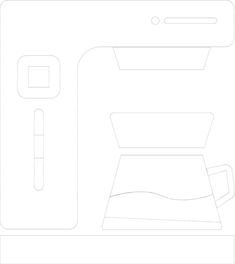 Thin line icon of Coffee Machine. Coffee Icon, Line Icon, Coffee Machine, Coffee