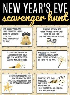 new year's eve scavenger hunt