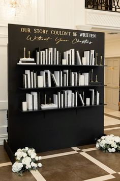 Bookcase inspired seating chart for wedding Wedding Seating Chart Book, Bookcase Wedding Seating Chart, Seat Chart Ideas, Books Seating Chart Wedding, Table Seating Ideas Wedding, Seating Chart Book Theme, Be Our Guest Seating Chart, Seating Chart Books, Cool Seating Chart