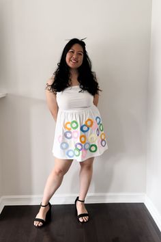 DIY Froot Loops Costume | Lynn Mumbing Mejia - Fun Easy DIY Halloween Costume Idea!