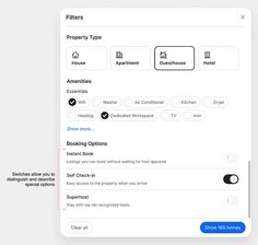 the screenshot shows how to set up filters in wordpress and share them with others