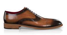 Woman's Luxury Dress Shoes are handcrafted by individual order. Upper material is made by leather, premium leather. Insole and lining materials - leather. Your new shoes will be handcrafted especially for you and delivered for free to your home or office in 1-2 weeks. Included option for free return and remake if the shoes do not fit.Only now all this is available at an exclusive price of $255.00.Proceed with you order now. Fitted Lace-up Shoes With Leather Lining And Almond Toe, Designer Fitted Cap Toe Leather Shoes, Designer Fitted Leather Shoes With Cap Toe, Designer Dress Shoes For Derby, Fitted Brown Lace-up Shoes For Derby, Designer Fitted Dress Shoes For Derby, Designer Fitted Leather Shoes With Leather Sole, Fitted Leather Lace-up Shoes With Leather Lining, Fitted Lace-up Shoes With Leather Lining