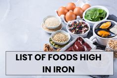 List Of Foods High In Iron Every Anemic Person Should Eat Iron Meals, Iron Benefits, Fortified Cereals, List Of Foods, High Iron, Iron Rich