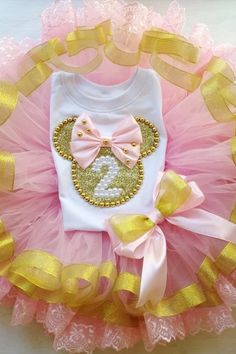 This gougers birthday outfit will be such a wonderful idea for 1st Birthday of your little princess. An adorable personalized outfit with a favorite character is always a good idea! Whenever it is a thematic party, birthday or even pleasure trip with family- be sure you sweetheart will always look awesome!  🎀General information - The set includes a tutu skirt, t-shirt, and Mouse ears on hoop. Also, you can buy each item separately. - I make outfits both for the smallest, toddlers and older girls. If you don't find a needed size in the dropdown menu, please write me, I'm sure I can make it! - I use high-quality cotton bodysuits (3m-24m) and t-shirts (2t+) with short or long sleeves