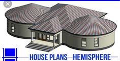 an image of a house plan with the words'house plans - hemispher '