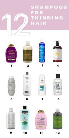 The best shampoos for thinning hair will add fullness by deep-cleansing the scalp and boosting circulation. Shop the best dermatologist-recommend formulas for those experiencing hair loss. Make Hair Look Thicker, Shampoos For Thinning Hair, Haircare Shampoo, Dunner Wordend Haar, Diy Dry Shampoo, Shampoo For Thinning Hair, Diy Shampoo, Home Remedies For Hair, Make Hair