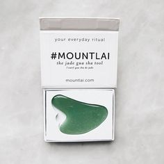 Gua sha has been practiced in Traditional Chinese Medicine for thousands of years. Perfected throughout the centuries, this jade gua sha tool was built to have a firming, lifting effect on the skin. Jade Gua Sha, Gua Sha Facial, Gua Sha Tools, Skin Prep, Facial Roller, Beauty Boutique, Skincare Tools, Improve Blood Circulation, Daily Ritual