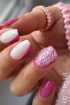 Nails Almond Design, French Tip Nails Coffin, Aesthetic Nails Ideas, Nails Design Almond, Nails Watercolor, Pearl Manicure, Nails Cow Print, Sns Nails Designs, Inspiration Nails