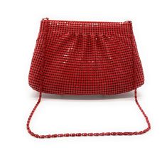 PRICES MAY VARY. Not true red. Little white red. Shinning metal mesh purse can put iphone plus sized cell phone. It can hold Keys, Lip-Stick, I.D., Cash and Cell phone. Bag sizes: Length 9 inch, Width 1 inch, Height 5.5 inch Shinning metal mesh purse can put iphone plus sized cell phone. Inside has a side wall zipper pocket. It can hold Keys, Lip-Stick, I.D., Cash and Cell phone. Good to use it in parties, banquet, etc. Evening Clutches, Cell Phone Bag, Party Purse, Side Wall, Phone Purse, True Red, Metal Mesh, Evening Clutch, Purse Bag