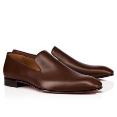 Men’s Brown Loafers Leather Slip on Fashion Shoes Mens Brown Loafers, Monk Strap Shoes Men, Loafers Dress, Men's Wedding Shoes, Wingtip Shoes, Leather Rivets, Business Party, Monk Strap Shoes, Brown Loafers