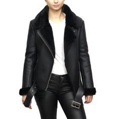 🌟 Introducing our stunning Leather Bomber Jacket for ladies, crafted with 100% original lambskin leather. This motorcycle jacket is a true luxury gift for your wife or any special woman. Handmade with care, its brilliant design ensures timeless style. 🧥💖 Our jacket is black rich in color, exuding elegance. It's not just any jacket - it's a biker's dream with sheep leather goodness. We offer customized orders too, ensuring your perfect fit. ✨🏍️ Please review our sizing chart before placing an Lined Leather Jacket, All For Me, Shirt Blouses Women's, Fur Leather Jacket, Cocktail Dress Prom, Mesh Long Sleeve, Maxi Dress Party, Black Leather Jacket, Sleeves (women)