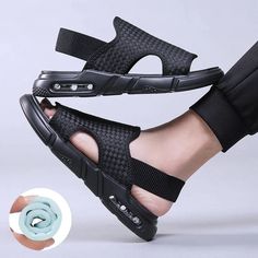 Fred Men's Outdoor Sandal | Ultrasellershoes.com – Ultra Seller Shoes Casual Leather Sandals, Orthopedic Sandals, Sport Shoes Fashion, Woven Shoes, Pu Heels, Men's Sandals, Sneaker Slippers, Mesh Shoes, Sport Sandals