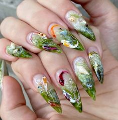 тгк: Ногти твоей бывшей 💒💓 Minecraft Nails, Stilleto Nails Designs, Cozy Colors, Fall Nail Ideas, Asian Nails, Glamour Nails, Short Square Acrylic Nails, Long Acrylic Nails Coffin, Really Cute Nails