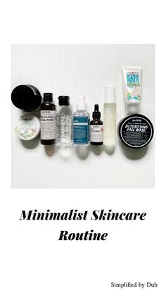 My Minimal Skincare Routine Minimal Skincare Routine, Minimalist Skincare Routine, Minimal Skincare, Minimalist Skincare, Minimal Fashion, Simple Style