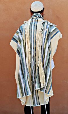 Prayer Shawl, Judaica, Tallit, Jewish, Custom Tallit, Woven Tallit, Cotton Tallit, Tallit Man, Talis Wedding Tallit, Jewish Tallit, Jewish Clothing, Hebrew Clothing, Prayer Shawl Patterns, Night In Bethlehem, Crochet Prayer Shawls, Hebrew Blessing, Wedding Prayer