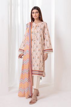 Bonanza Satrangi Fawn Lawn Suit Ask222p13 Eid Pret 2022 Multicolor Long Sleeve Suits For Spring, Summer Cotton Suits With Long Sleeves, Summer Printed Unstitched Suit, Multicolor Printed Unstitched Suit For Summer, Summer Multicolor Printed Unstitched Suit, Traditional Cotton Suit With Printed Motifs, Traditional Cotton Suits With Printed Motifs, Spring Printed Long-sleeved Suits, Traditional Long Sleeve Digital Prints For Spring