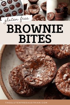 Gluten-Free Brownie Bites - These fudgy, mini brownie bites are the ultimate chocolate treat! Perfect for parties, snacks, or satisfying your sweet tooth, these gluten-free brownies are rich, chewy, and easy to make. With a glossy crinkle top and mini chocolate chips, they’re a crowd-pleasing favorite everyone will love.