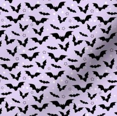 a bat pattern with stars on it