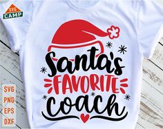 santa's favorite coach svg file