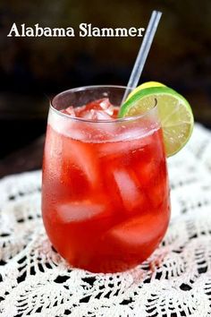 a close up of a drink on a table