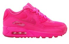 Nike Air Max 90 2007 GS Hyper Pink Vivid Pink 345017-601 Air Max 90 Premium, Desert Camo, Bleached Denim, Air Max Plus, Air Max 1, Nike Air Max 90, Stylish Sneakers, Air Max, Nike Air Max