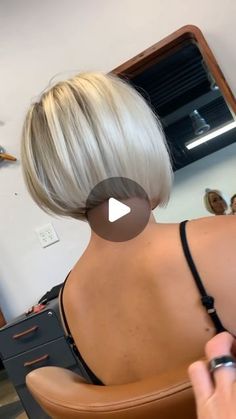 Aline Stacked Bob Haircut, Chin Length Angled Bob Haircut, Inverted Bob With Undercut, Short One Length Bob, Blonde Bob Hairstyles Fine Hair, Short Blonde Bobs Fine Hair, Long Stacked Bob Haircut, Lived In Blonde Bob, Short Hair Bob Cut