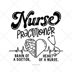 nurse appreciation poster with an image of a heart and heartbeat